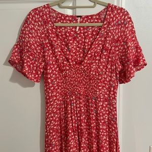 Free People midi dress